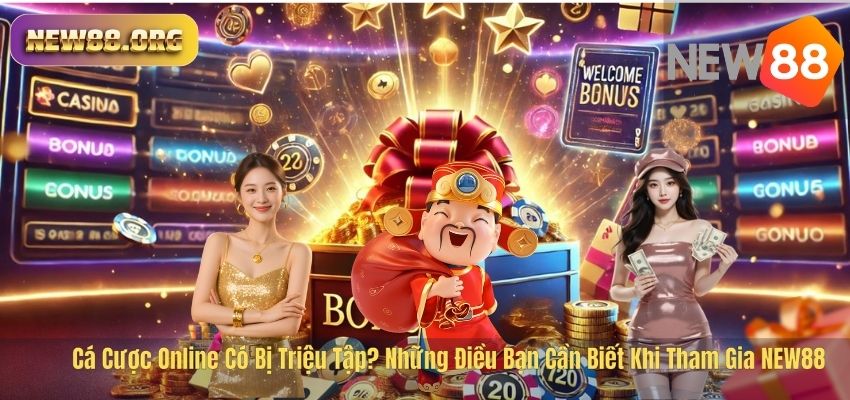 Cá Cược Online Có Bị Triệu Tập? Những Điều Bạn Cần Biết Khi Tham Gia NEW88 Cá Cược Online Có Bị Triệu Tập? Những Điều Bạn Cần Biết Khi Tham Gia NEW88